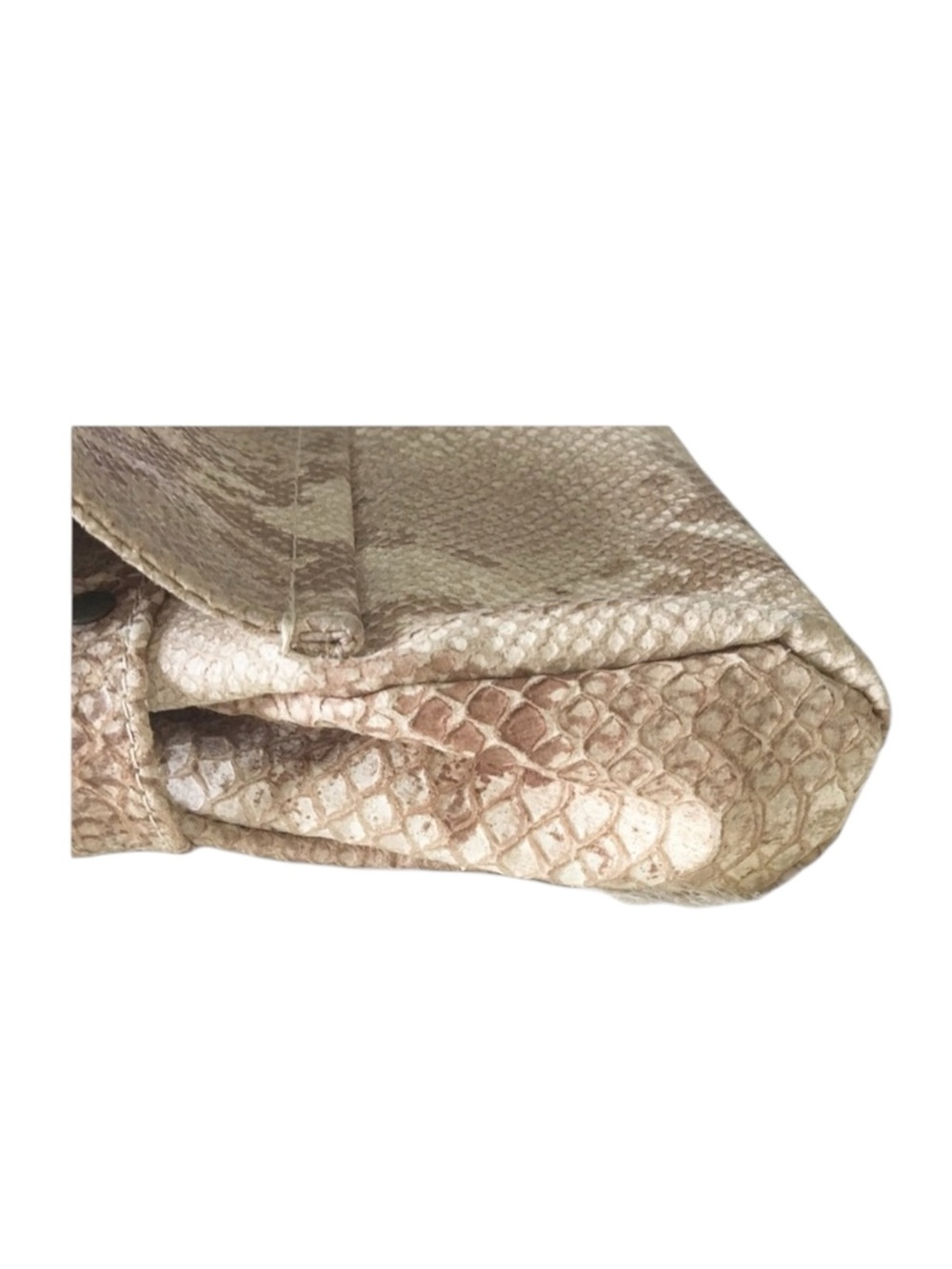 new Tylie Malibu 𓆙 Runaway Rockstud Python Skinny Clutch Bag 𓆙 Red Carpet Hot - Picture 11 of 16